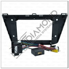 Resim Navidiamondvolkswagen Tıguan 2017-2023 Androıd Teyp Çerçeve 10 Inch - Soket - Canbus 