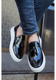 Resim Chekich Ch127 - Rbt Loafer-x Erkek Ayakkabı Sıyah Çok Renkli 