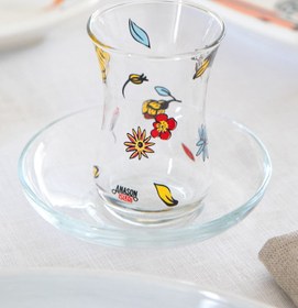 Resim Çay Bahçesi Ara Çayı Bardağı-90cc 