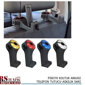 Resim Universal Koltuk Arkası Telefon Tutucu Askılık Mavi Çok Renkli 