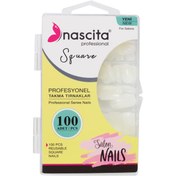 Resim Nascita Takma Tırnak - Square 100 Adet 