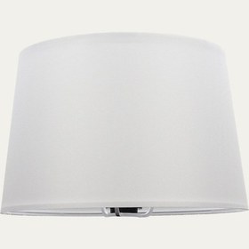 Resim Beyaz Abajur Başlık Kumaş Çap 35 Cm Konik A876 Beyaz 