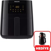 Resim Hd9252/90 Essential Airfryer Fritöz + Philips Hd7301/00 Auto Keepwarm Çay Ustası Hediye Philips