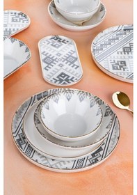 Resim Acar Ethnic 6 Kişilik 27 Parça Yemek Takımı 