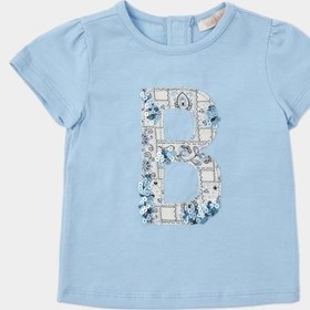 Resim GB Baby Bg Store Kız Bebek Mavi Tshirt 23pssbg2511 