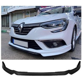 Resim Renault Megane 4 Abt Ön Ek Karlık Abs Plastik Mat Siyah Makyajlı Kasa 2021 Ve Üzeri Karlık+bodykit+ek 