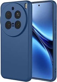 Resim TAUYN Vivo x200 Pro için Kılıf, Çok İnce Yumuşak Sıvı Silikon Kılıf, TPU Silikon Darbeye Dayanıklı Koruma Kılıfı, Mavi 