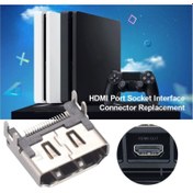 Resim Ps4 Parlak Kasa ve Mat Kasalar Için Hdmi Soket 