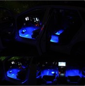 Resim Dancemonkey Cbtx E1 24 Led Aracı Işık Şeridi, 12v Su Geçirmez Çubuk - Buz Mavisi 