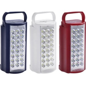 Resim Fujita 2606L USB Şarj Çıkışlı 24 LED 80 Saat Akülü Şarjlı Işıldak 
