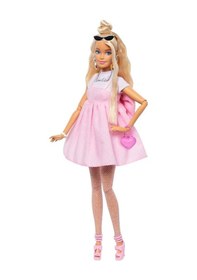 Resim Barbie Deluxe Style Bebekler Sarı Saçlı Hyv27 