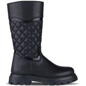 Resim Vicco Lux Kız Çocuk Çizme - Siyah Siyah 