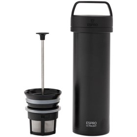 Resim Barista and Co Espro p0 Ultralight French Press Siyah 