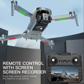 Resim Wirkmarkt T7 Pro Drone Hd Çift Kameralı Gps Wifi Fpv 360° Engel Algılama Katlanabilir Drone Kanat Koruma ve Çanta Hediyeli 