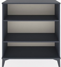 Resim Arges Şifonyer 2 Raflı 88x30x96 Antrasit-çam Antrasit 