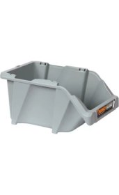 Resim Mano Plastik Avadanlık Parça Kutusu Tekli Gri 265X420X177 mm 