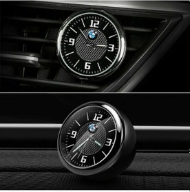 Resim Bmw Araba Araç Içi Oto Retro Saat Torpido Havalandırma Saati 