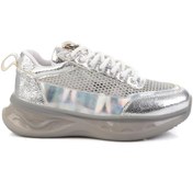 Resim Bambi Lame Kadın Sneaker K01228090122 