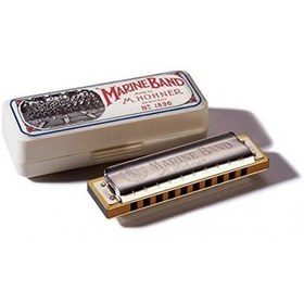 Resim Hohner Harmonica Marine Band Classic Mızıka (Si Majör) 