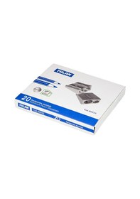 Resim Mılan 80035 Çift Delikli Metal Kalemtraş - 20adet 