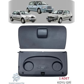 Resim Pae Renault Clio Iı 2000-2006 Torpido Kapağı Koyu Gri 35X19 cm Oem 7701048305 Uyumlu 