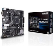 Resim ASUS PRIME A520M-K DDR4 4600MHz AM4 ASUS PRIME A520M-K DDR4 4600MHz AM4