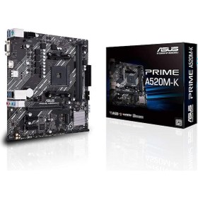 Resim ASUS PRIME A520M-K DDR4 4600MHz AM4 