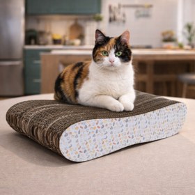Resim Yelbegen Karton Kedi Tırmalama 