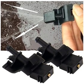 Resim jmsstore 2 Adet Ön Cam Sileceği Su Yıkama Jeti Nozulu Toyota Venza Matrix 4runner Avensis Corolla Camry Auris Highlander 