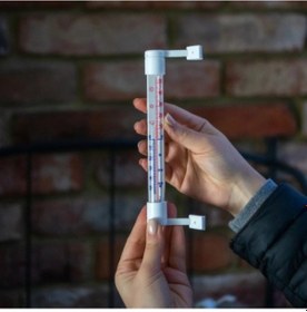 Resim Büro Ev Ofis Yazlık İçin Dış Mekan Isısı Sıcaklığı Ölçer Termometre 