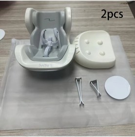 Resim Gaojunshop01 Ev Aksesuarı Gri 2li Mini Figür Tutucu Ayar Kayışlı Dekoratif Kılıf 