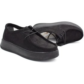 Resim Prego Gnd Poli Hafif Taban Bağcıklı Günlük Kadın Ayakkabı Siyah Siyah 