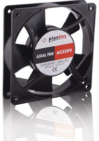 Resim Plastim Pf12025b ,120x25mm 220vac 72-cfm 2-kablo Fan 