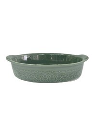Resim Touch Me Stoneware Oval Fırın Kabı 25 Cm Çok Renkli 