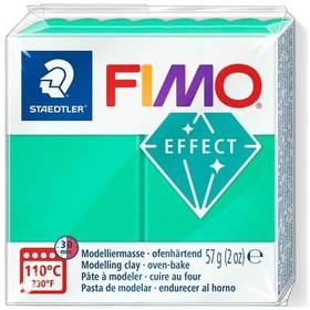 Resim Staedtler Fimo Effect Polimer Kil 504 Green Transparan 