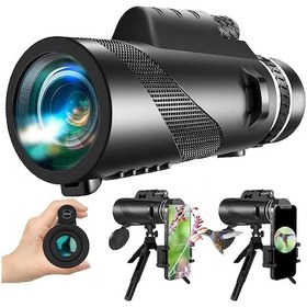 Resim 80x100 Monoküler-teleskop Yetişkinler İçin Akıllı Telefon Monoküler İçin Yüksek Güç 