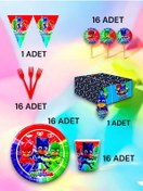 Resim 16 Kişilik Pijamask Temalı Premium Set - Doğum Günü Parti Ve Eğlenceli Etkinlikler 7 