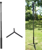 Resim Cbtx Alüminyum Alaşım Teleskopik El Gimbal Stabilizatör Uzatma Stick Djı Feiyu Zhiyun Moza İçin Tripod İle 