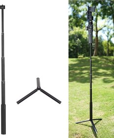 Resim Cbtx Alüminyum Alaşım Teleskopik El Gimbal Stabilizatör Uzatma Stick Djı Feiyu Zhiyun Moza İçin Tripod İle 