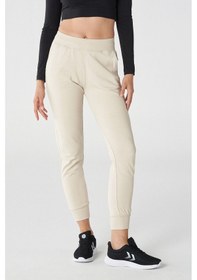 Resim Hmlterry Pants Sılver Lınıng Tekstıl Kadın Eşofman Altı Krem 