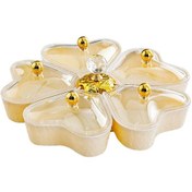 Resim Suntek Bölünmüş Servis Tepsisi Snack Tepsisi Çerezler Için 