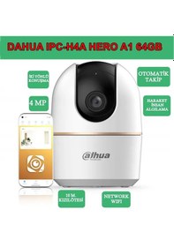 Resim Dahua H4A 2K 4 MP 360 Derece Gece Görüşlü IP Wi-Fi Güvenlik Kamerası 