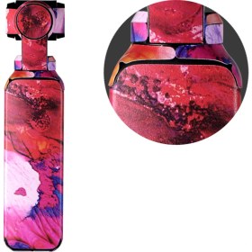 Resim Pgytech Dji Osmo Pocket İçin Sticker Set 3'lü 