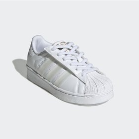 Resim Adidas Jq6419 Superstar Led Lıghts Cf El C Çocuk Günlük Spor Ayakkabısı Beyaz 