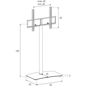 Resim Cnrmağazacilik Sonorous Pl 2800 B-Hblk Led & Lcd Televizyon Sunum Sehpası 