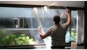 Resim Güvenlik Şeffaf Cam Filmi Kırılmaz 2 Mil 100 cm x 1 Metre (100 cm x 1 Metre) 