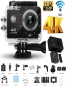 Resim dual band 4K Wifi Sports Ultra Hd Su Geçirmez Aksiyon Kamerası KS-524 