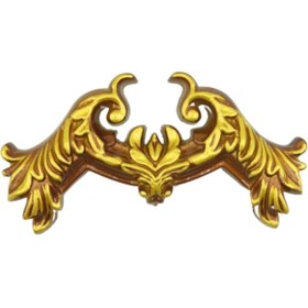 Resim DECOZZA Kahve Eskitme 4 Cm Çıta Uyumlu Dekoratif 4'lu Köşe Motifi Seti 