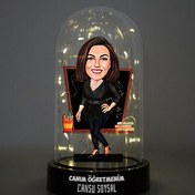 Resim Güzeller Güzeli Canım Öğretmenim Karikatürlü Fanus Biblosu 