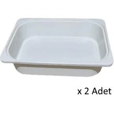 Resim Kenzlife Çamaşır Mutfak Sepeti Byz 10*040*30 Plastik Sepet 02 Adet 